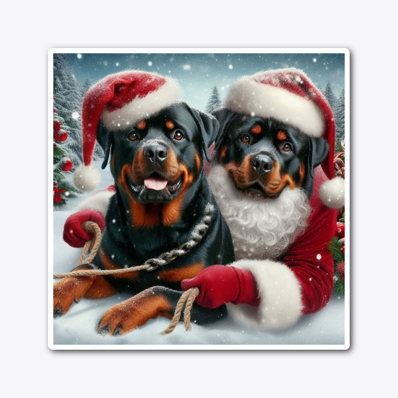 Rottweiler Christmas