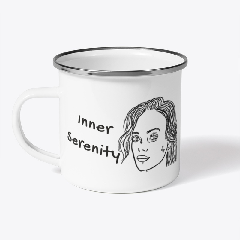Inner Serenity – Minimal Line Art Mug