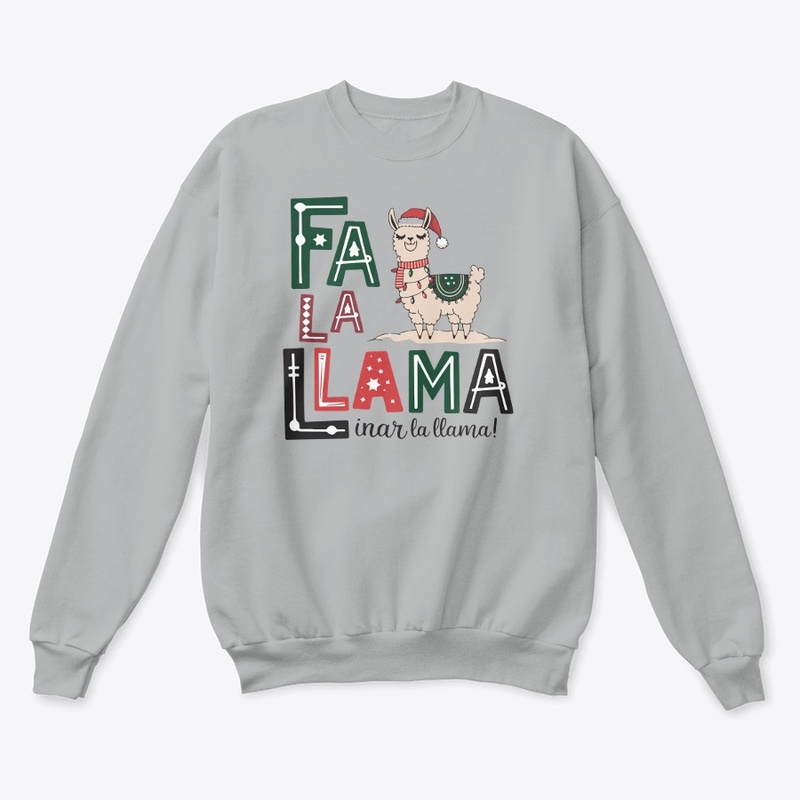 Fa La La Llama Christmas special T-shirt