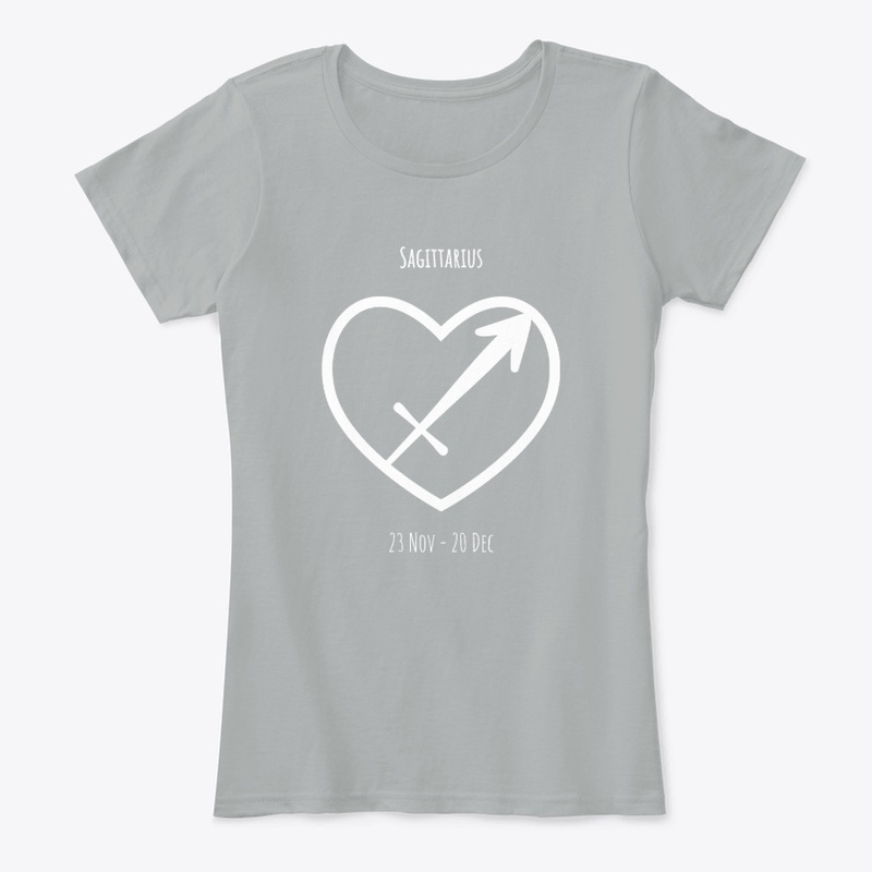 Sagittarius Women's Classic Heart