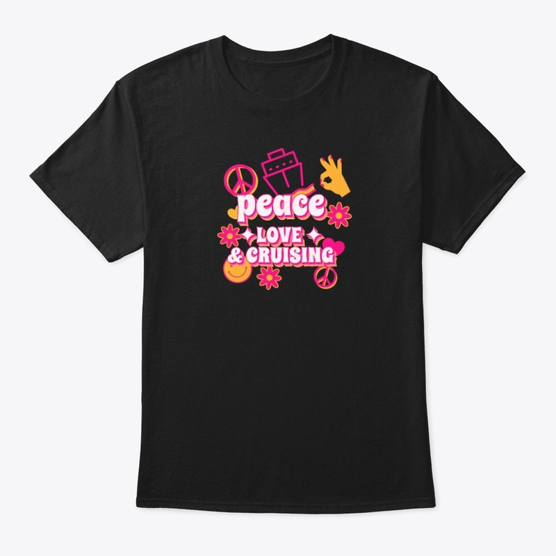 Peace Love and Cruising - retro