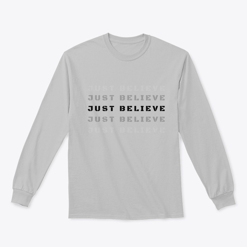 Just believe inspirational design
