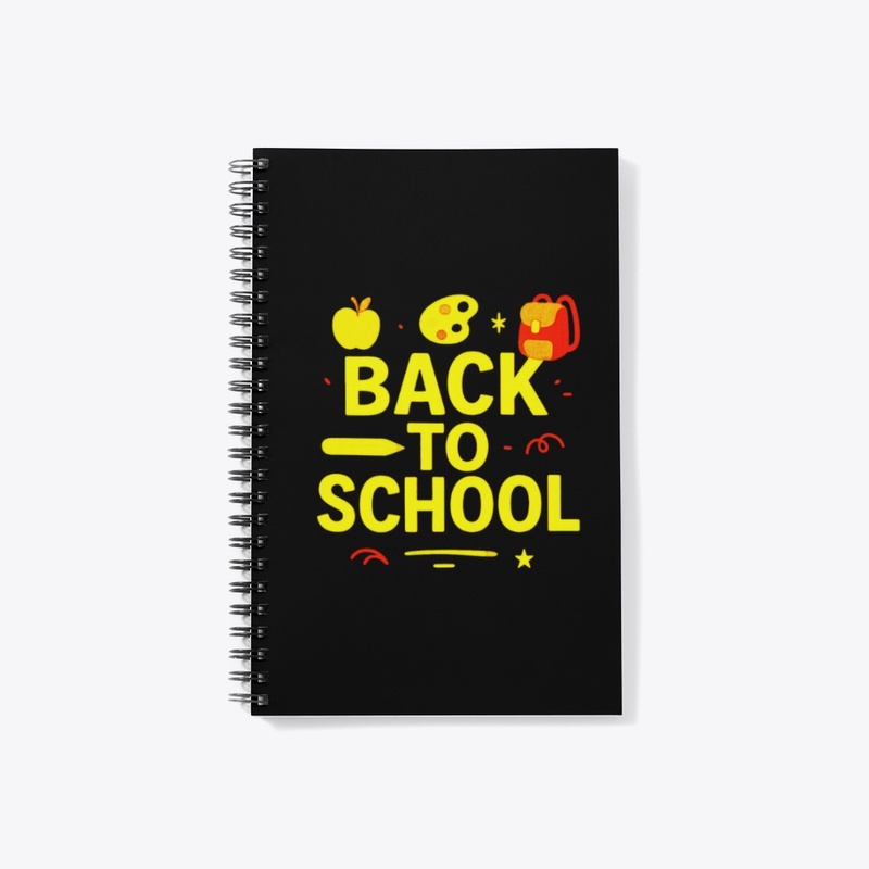 Back to School" Vibrant Palette Graphic
