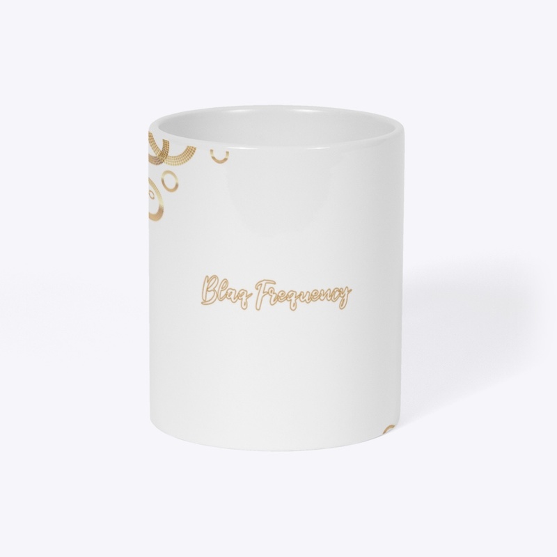Golden Blaq Frequency Mug