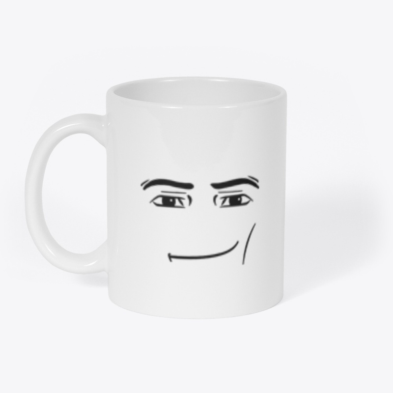 "Fine China" Mug: Man Face
