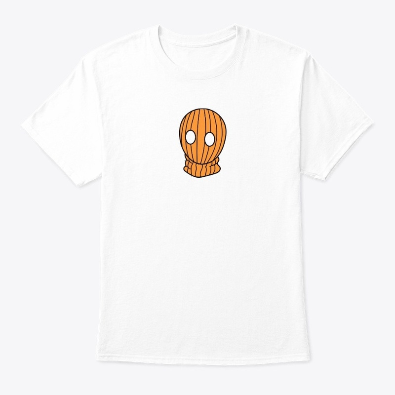 ORANGE SKI MASK