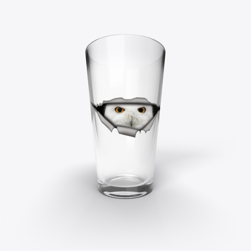 White Owl sticker