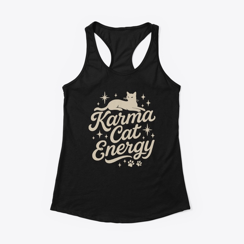 Karma Cute Cat Energy T-shirt