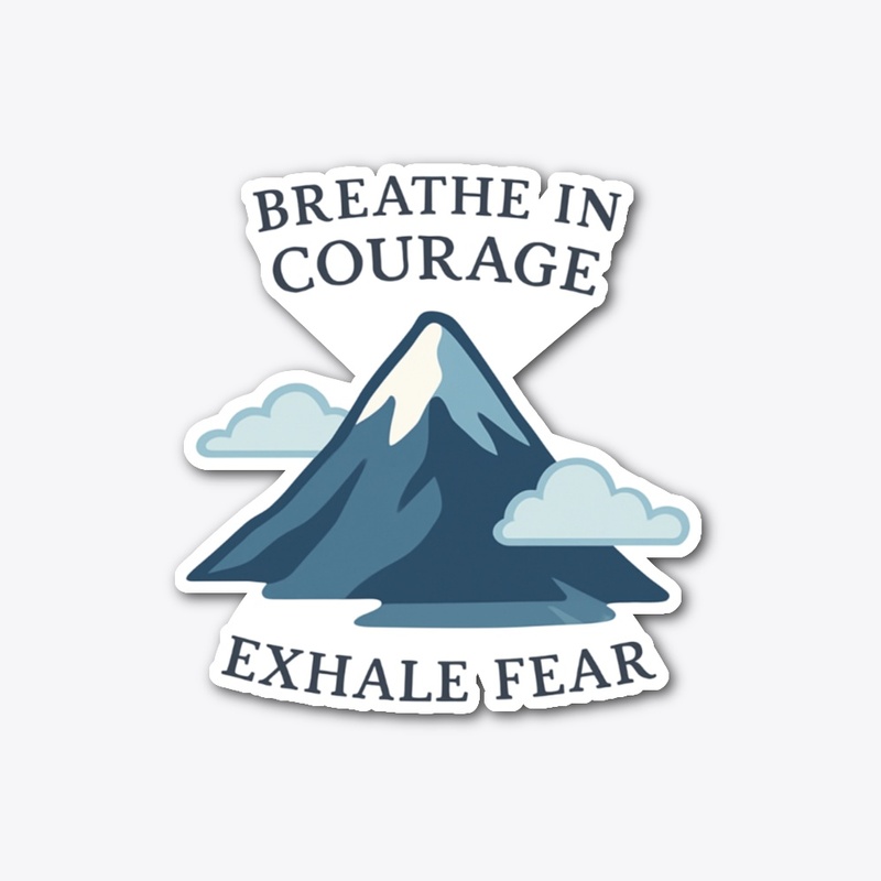 Breathe In Courage Tee