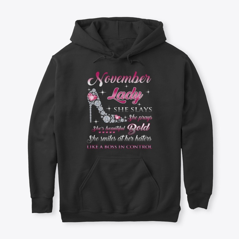 Upcoming Birthday November Lady T-Shirts