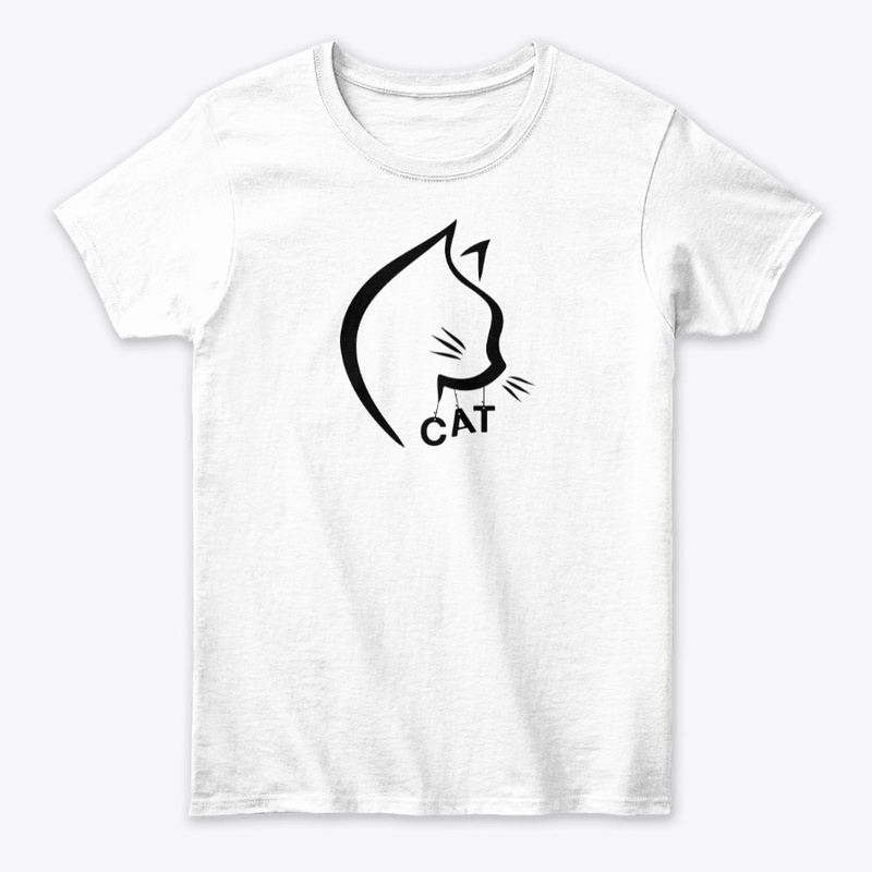 Yin Yang cute cat t-shirt