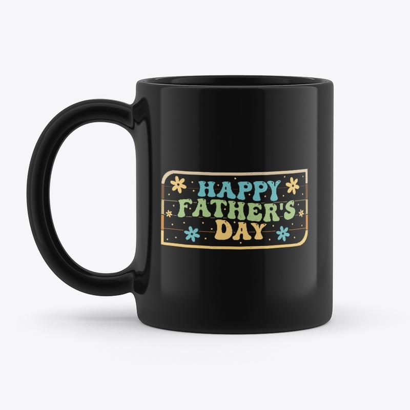 Happy Father's Day Groovy T-shirt 