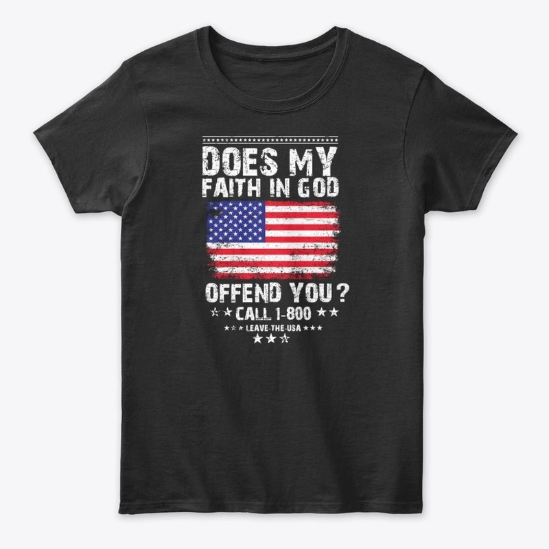 Does my faith in god offend you?