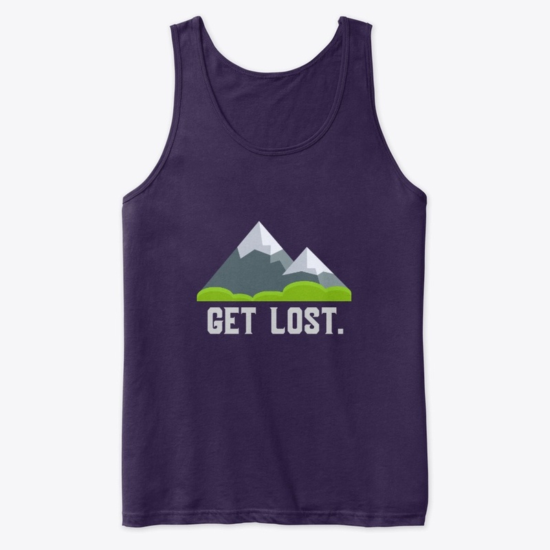 get lost hiking t shirts
