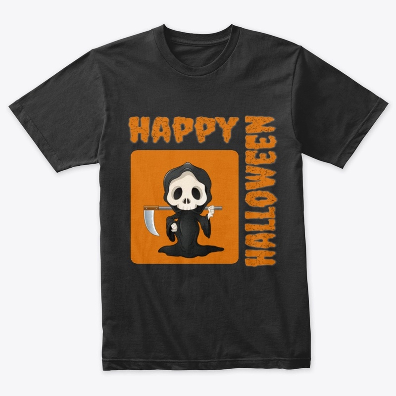Happy Halloween - Diable en noir