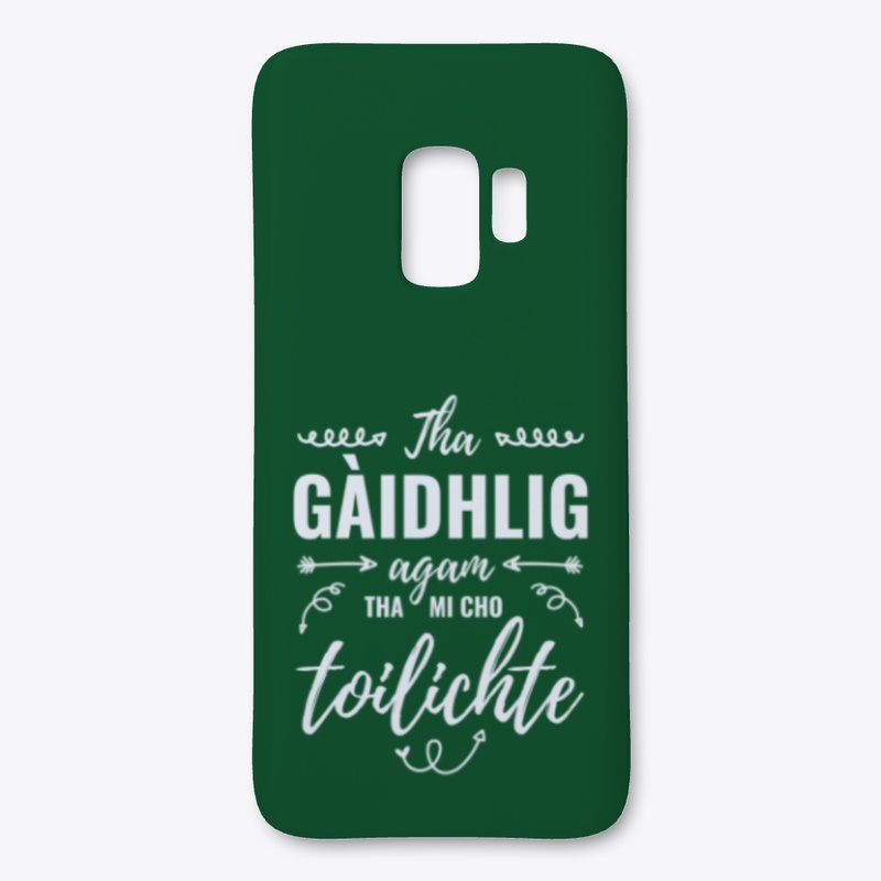 Tha Gàidhlig agam, tha mi cho toilichte