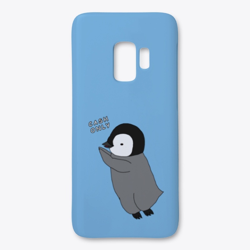 CASH ONLY - Cute Baby Penguin Design