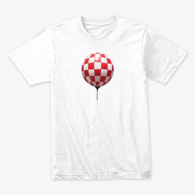 Red Checked Balloon