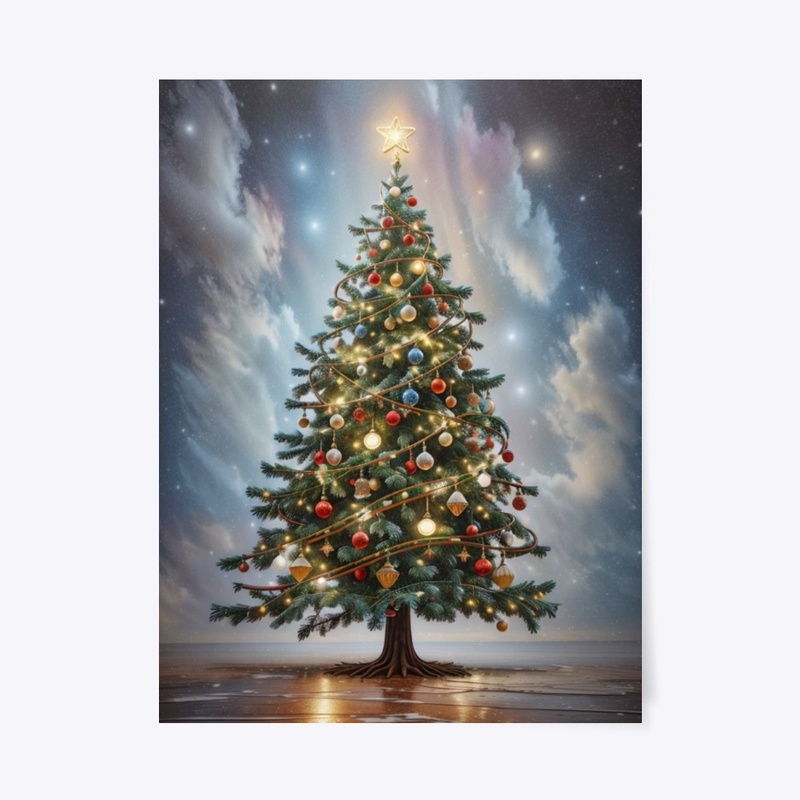 Christmas Tree Art