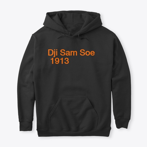 Dji Sam Soe Black Camiseta Front