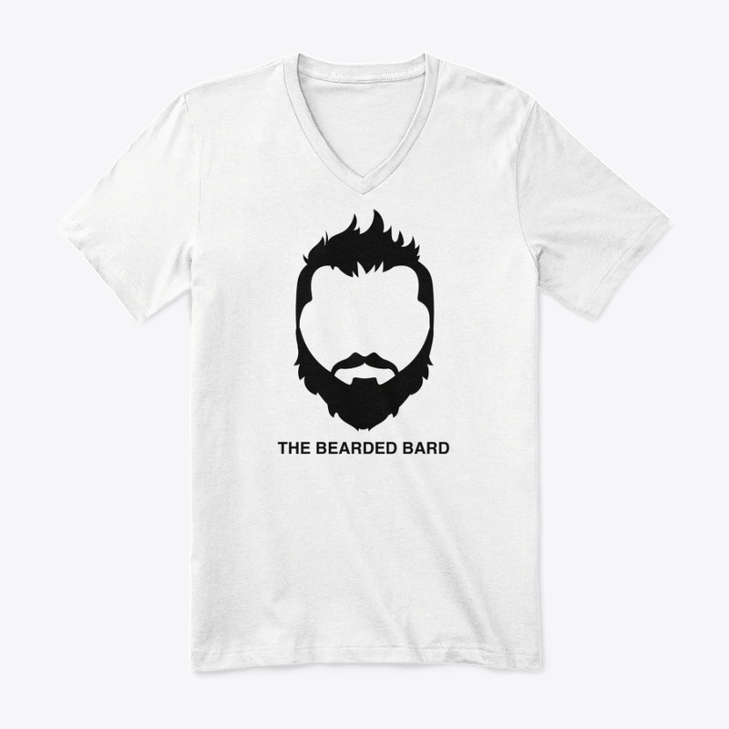 The Bearded Bard Logo Black & Text