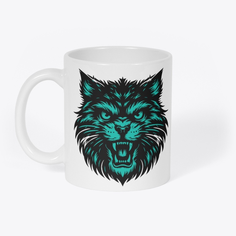 Wild Cat Head Design