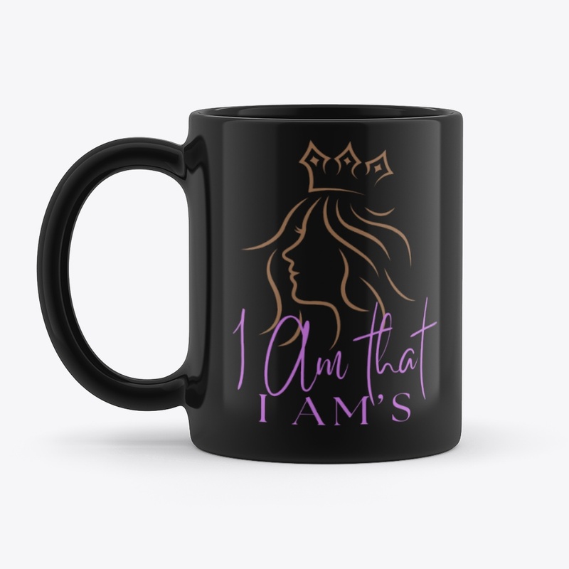 I Am black Design for women