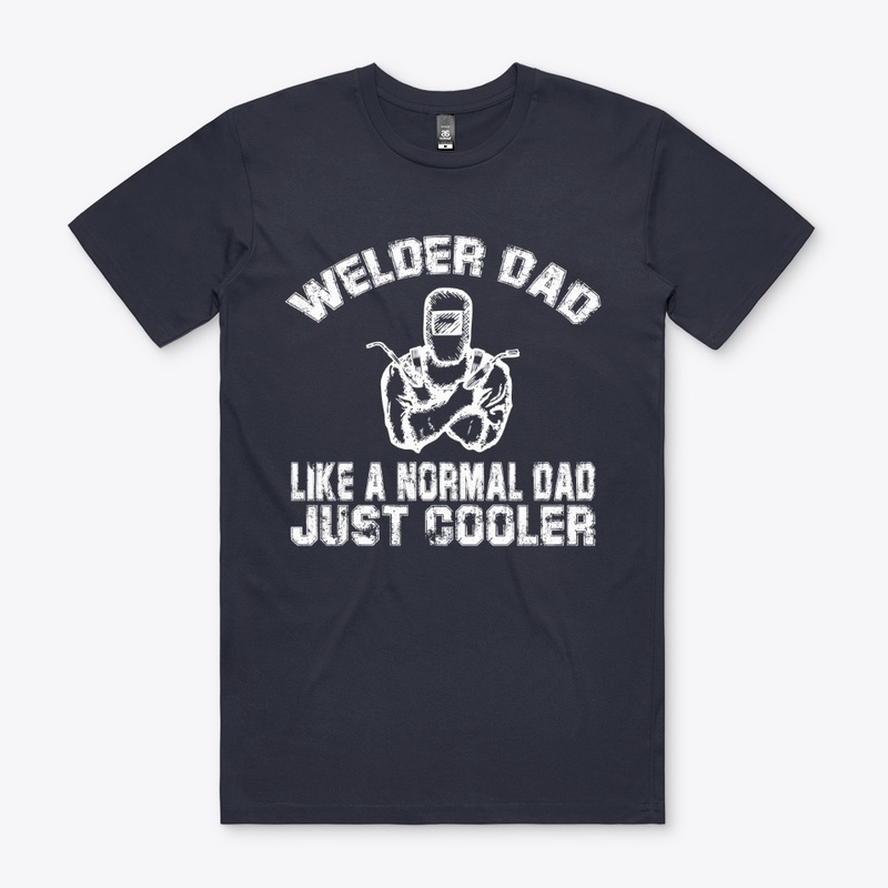 welder dad t-shirt