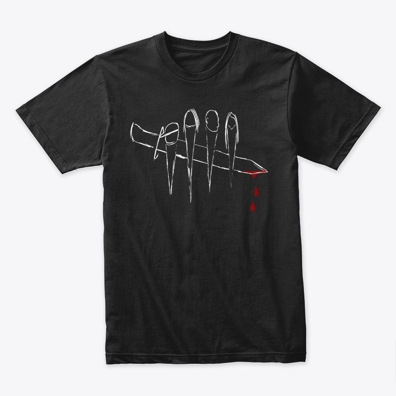Dead By Daylight - White on Black