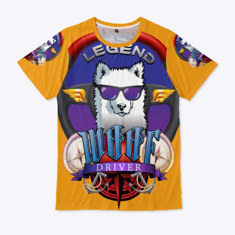 WooFDriver Legend All-Over-Print T-Shirt