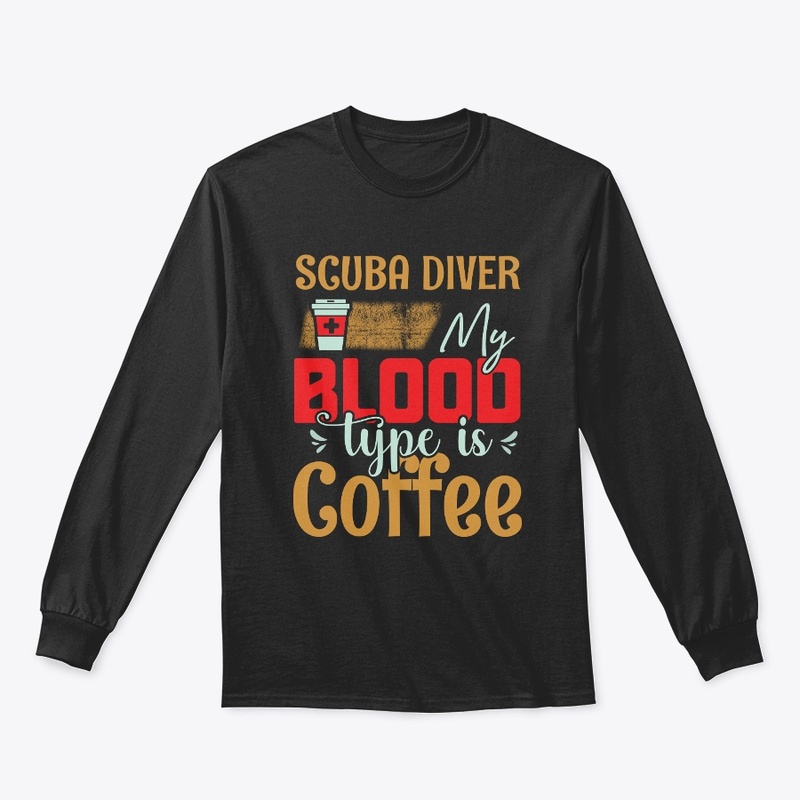 Scuba Diver Coffee Delights Hoodie  