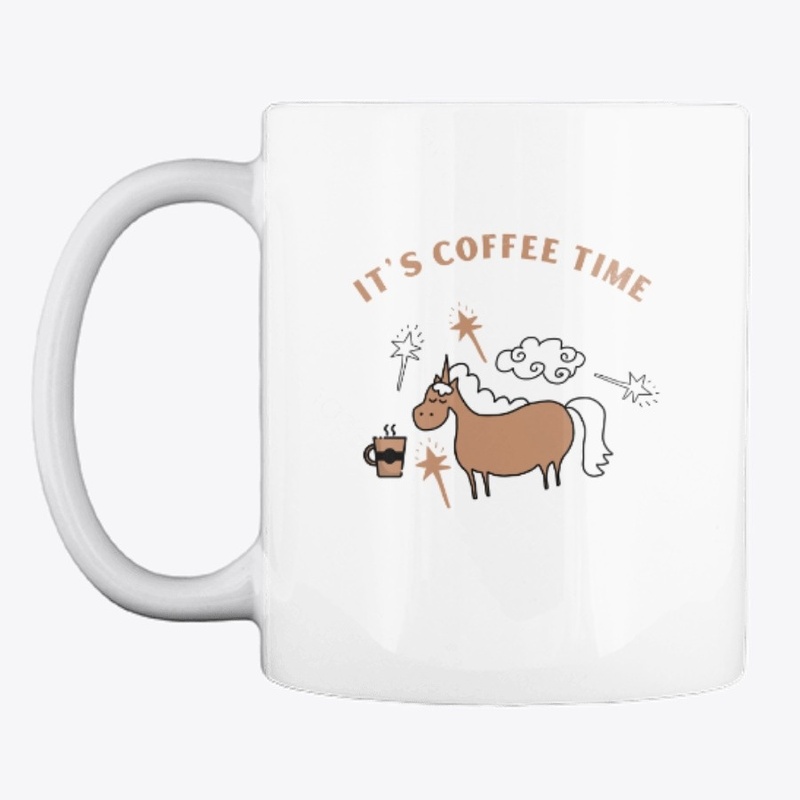 Coffee Time Unicorn