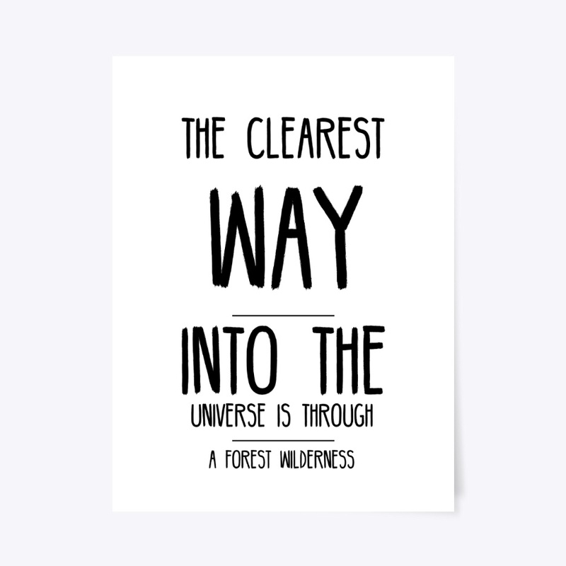 Universe forest wilderness inspirational