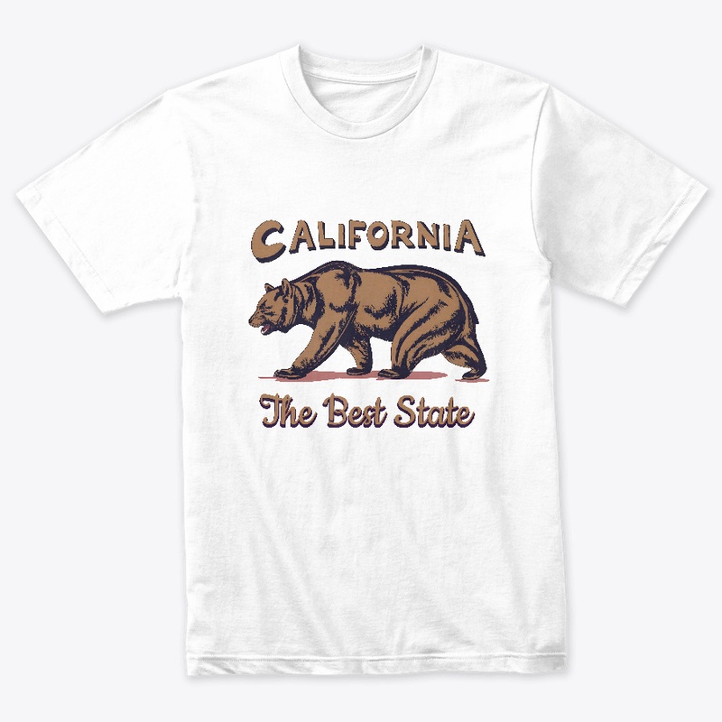 California The Best State T-shirt