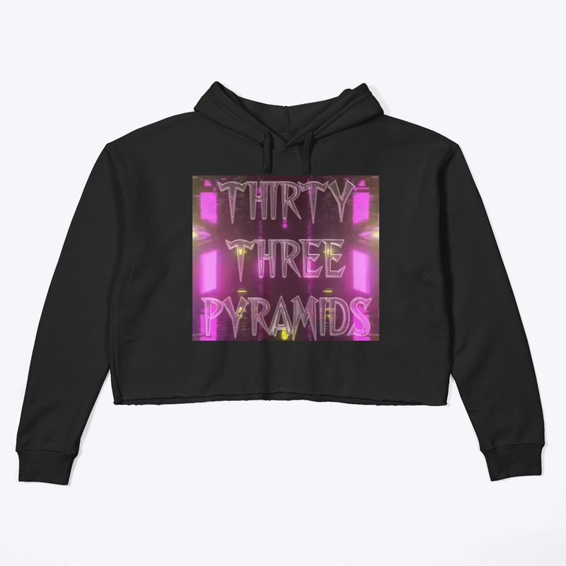 Ladies Crop 33P Hoodie