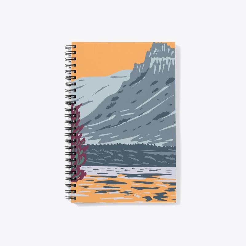 calm winter mountains
