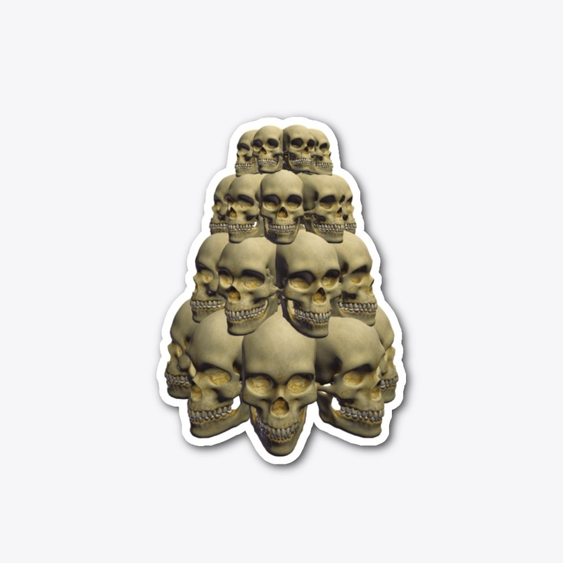 Tower Of 3D Skulls