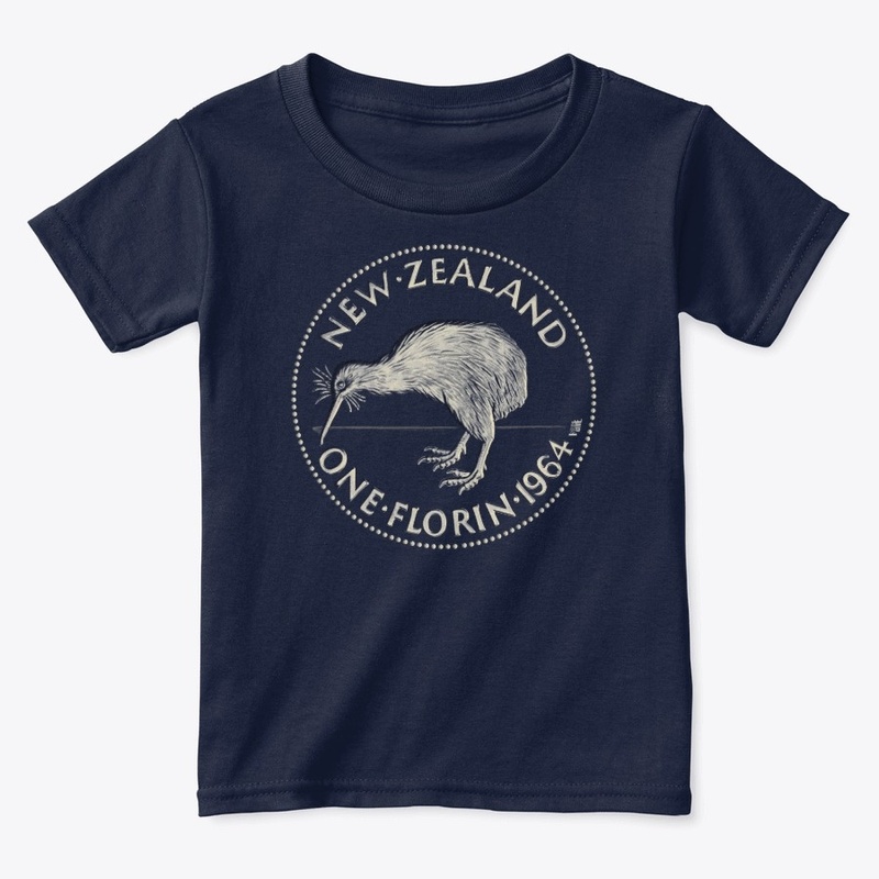 Kiwi one Florin coin