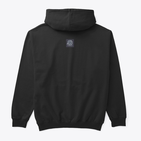 Clever Fox Own Life Unisex Hoodie Black T-Shirt Back