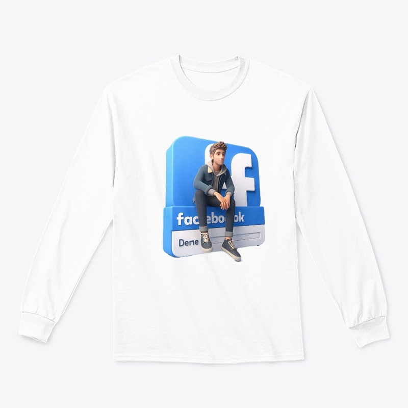 New cute Facebook name t shirt 