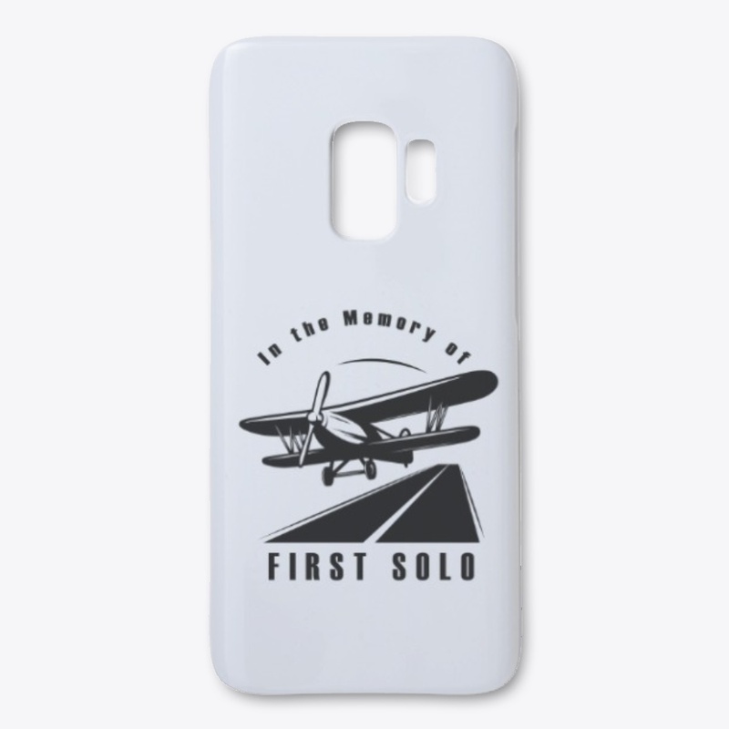 First Solo Flight,An airplane on runway 