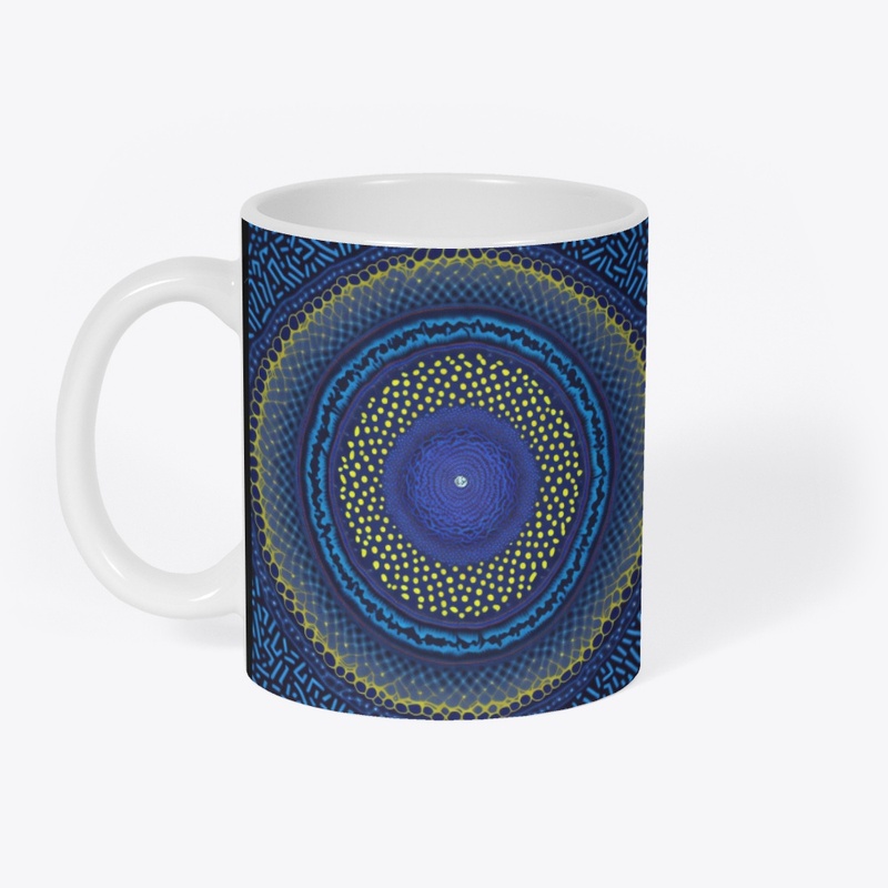 Colourful interference pattern