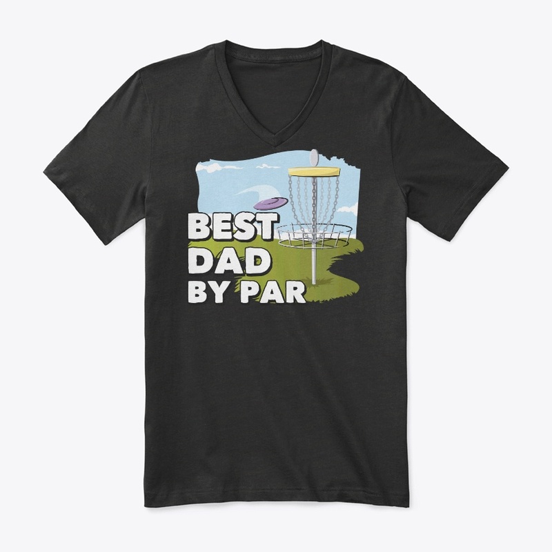 Disc Golf Player Gift Best Dad By Par