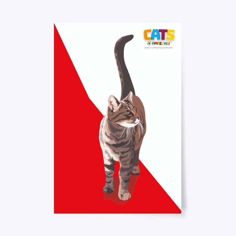 Adventurous Cat – ‘R’ Amazing Poster
