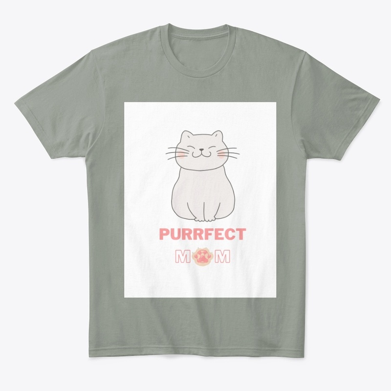Purrfect Mom Mother's Day  T-shirt 