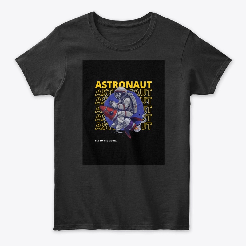 Astronaut... Printed T-shirts