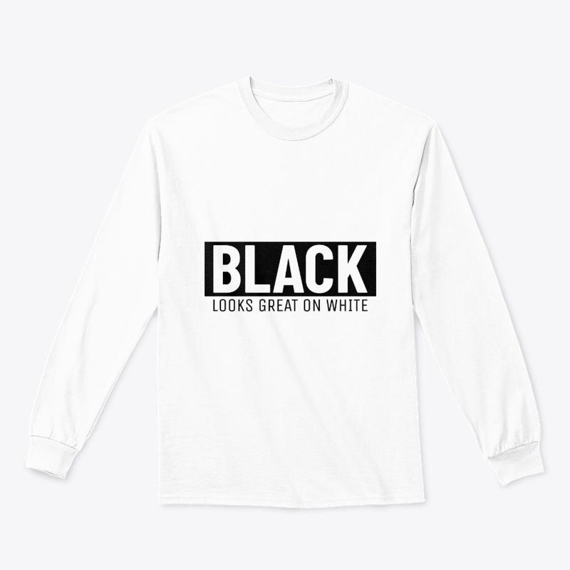 Black Looks Great On White