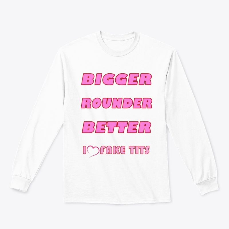 I love big fake tits