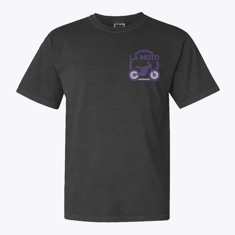 La Moto Black Tee