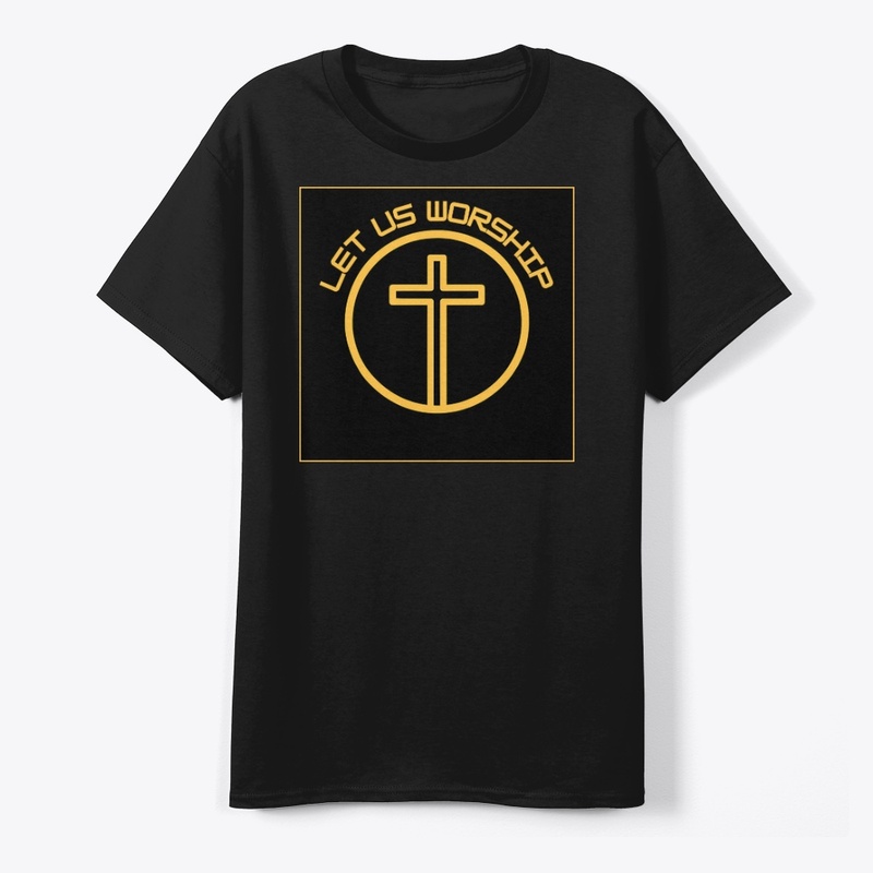 Let Us Worship Cross Tee